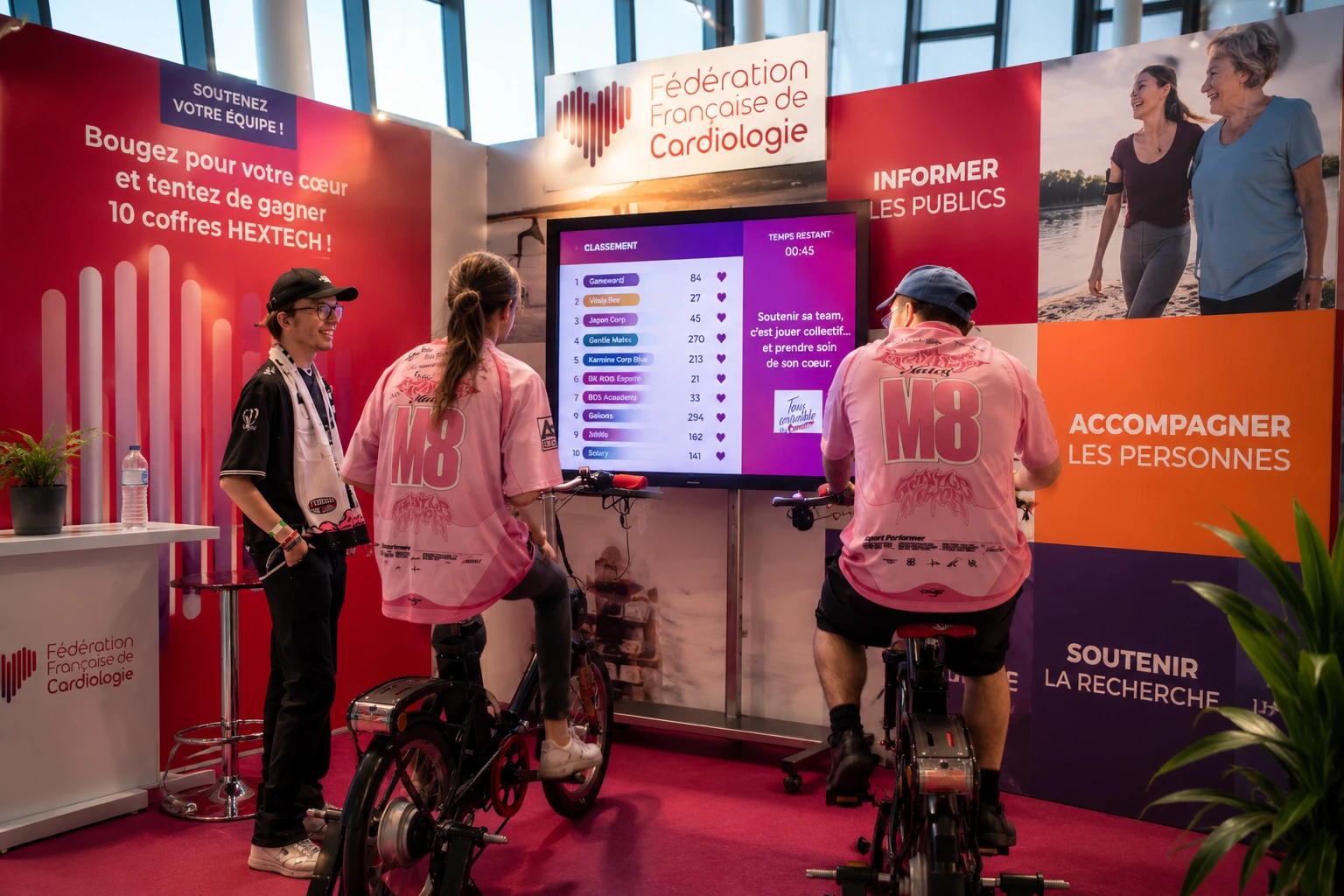 Challenge sportif local organisé avec un club partenaire